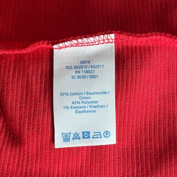 Boden Edwina Ottoman Shift Dress Ribbed Knit Color Block Workwear Crew Neck Sz 8 - Picture 6 of 6